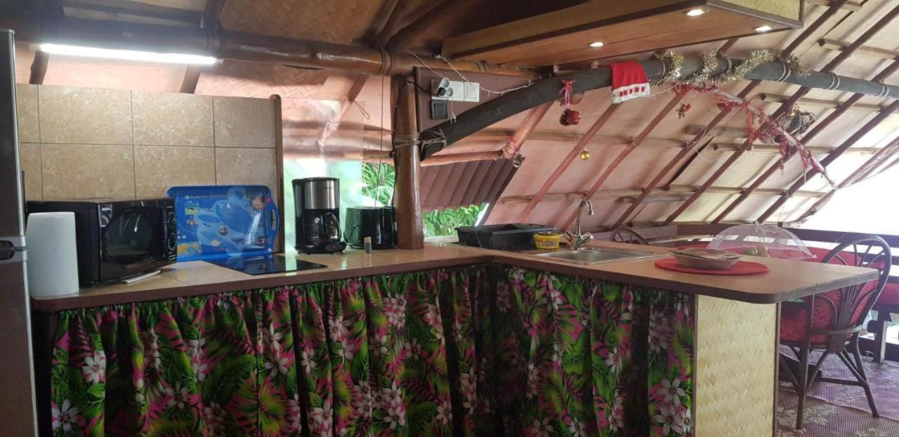 Location " La Pirogue " Maison D'Hotes A Moorea Haapiti Exterior foto