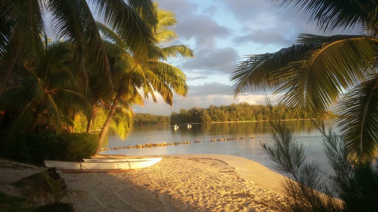 Location " La Pirogue " Maison D'Hotes A Moorea Haapiti Exterior foto