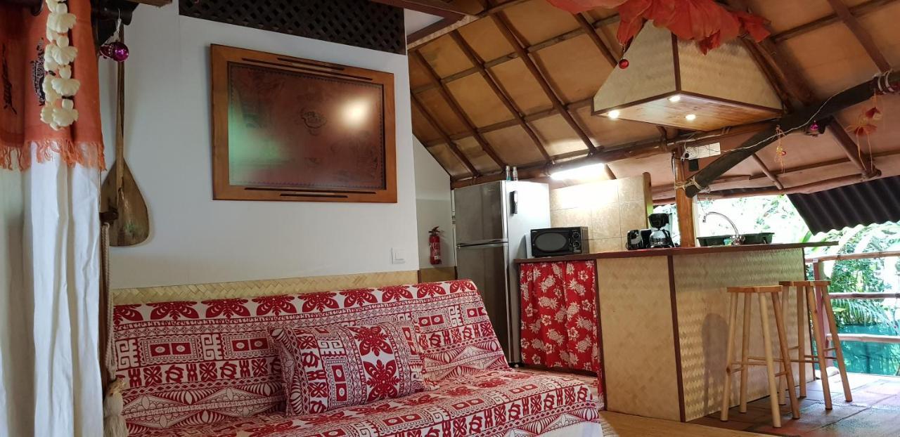 Location " La Pirogue " Maison D'Hotes A Moorea Haapiti Exterior foto